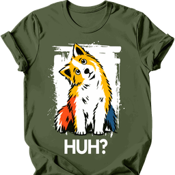 Samoyed Huh Dog T Shirt Gift For Dog Lover