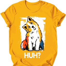 Samoyed Huh Dog T Shirt Gift For Dog Lover