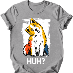 Samoyed Huh Dog T Shirt Gift For Dog Lover