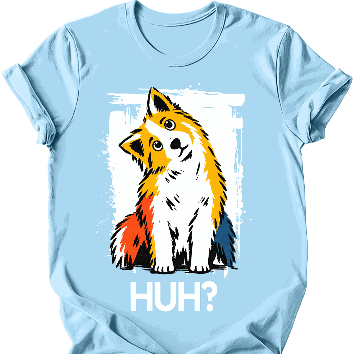 Samoyed Huh Dog T Shirt Gift For Dog Lover