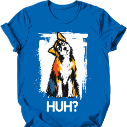 Pomsky Huh Dog T Shirt Gift For Dog Lover