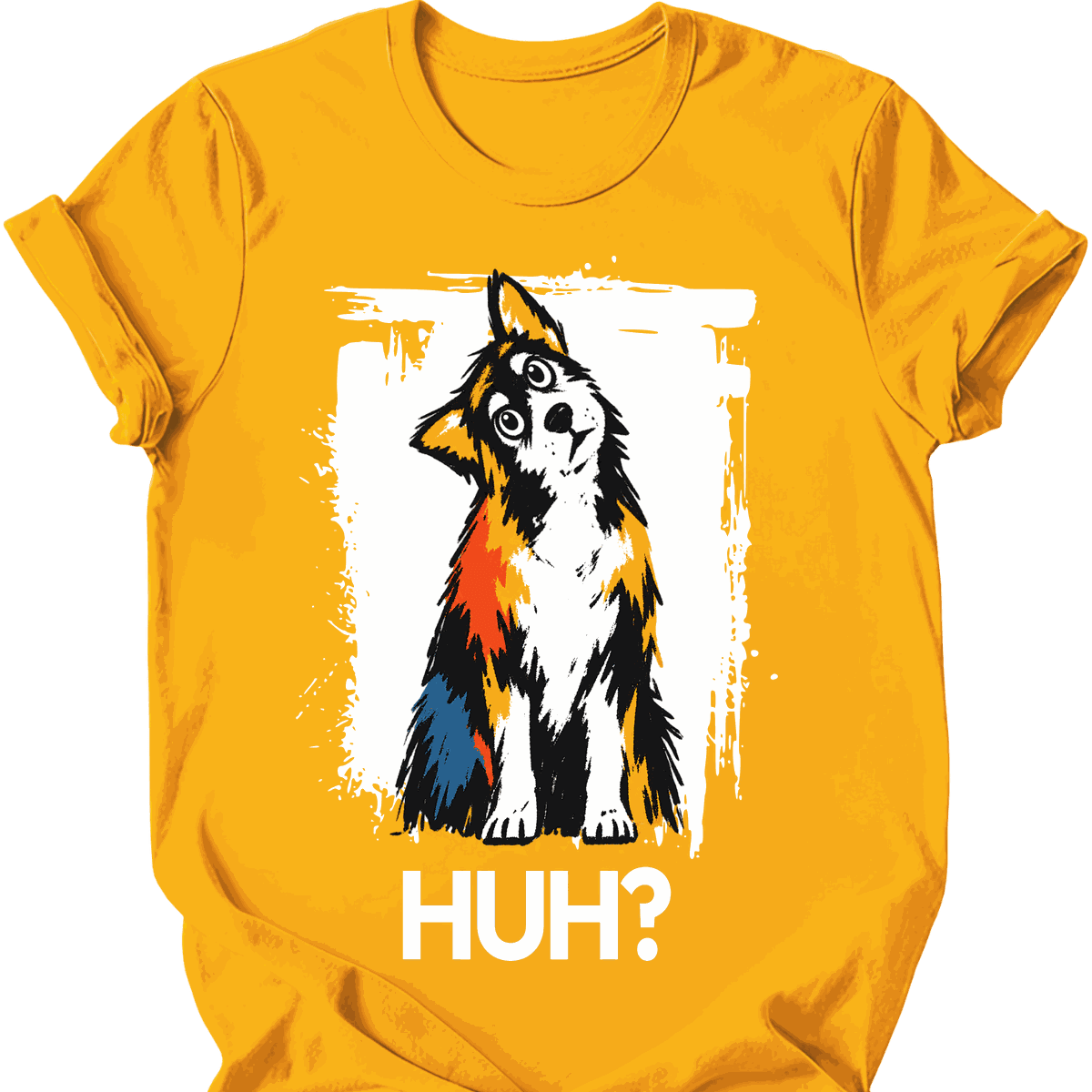 Pomsky Huh Dog T Shirt Gift For Dog Lover