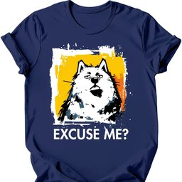 Samoyed Excuse Me Dog T Shirt Gift For Dog Lover