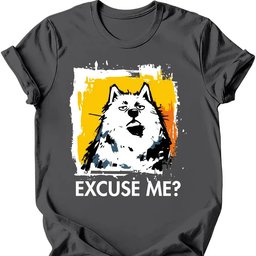 Samoyed Excuse Me Dog T Shirt Gift For Dog Lover