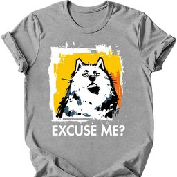 Samoyed Excuse Me Dog T Shirt Gift For Dog Lover