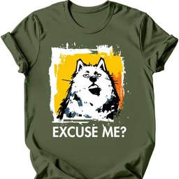 Samoyed Excuse Me Dog T Shirt Gift For Dog Lover