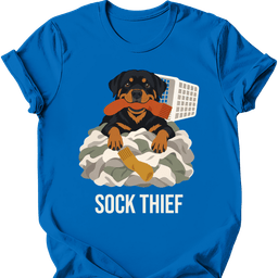 Rottweiler Sock Thief T Shirt Gift For Dog Lover