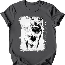Rottweiler Running Dog T Shirt Gift For Dog Lover