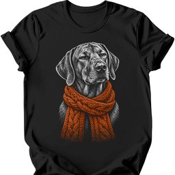 Rhodesian Ridgeback Winter Dog T Shirt Gift For Dog Lover