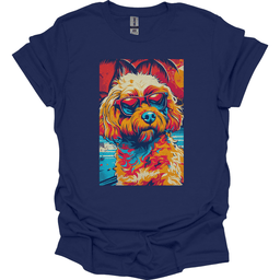 Poodle Summer Dog T Shirt Gift For Dog Lover