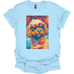 Poodle Summer Dog T Shirt Gift For Dog Lover