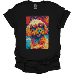 Poodle Summer Dog T Shirt Gift For Dog Lover