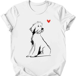 Portuguese Water Dog Sketch Dog T Shirt Gift For Dog Lover