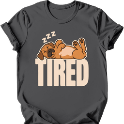 Rhodesian Ridgeback Tired Dog T Shirt Gift For Dog Lover