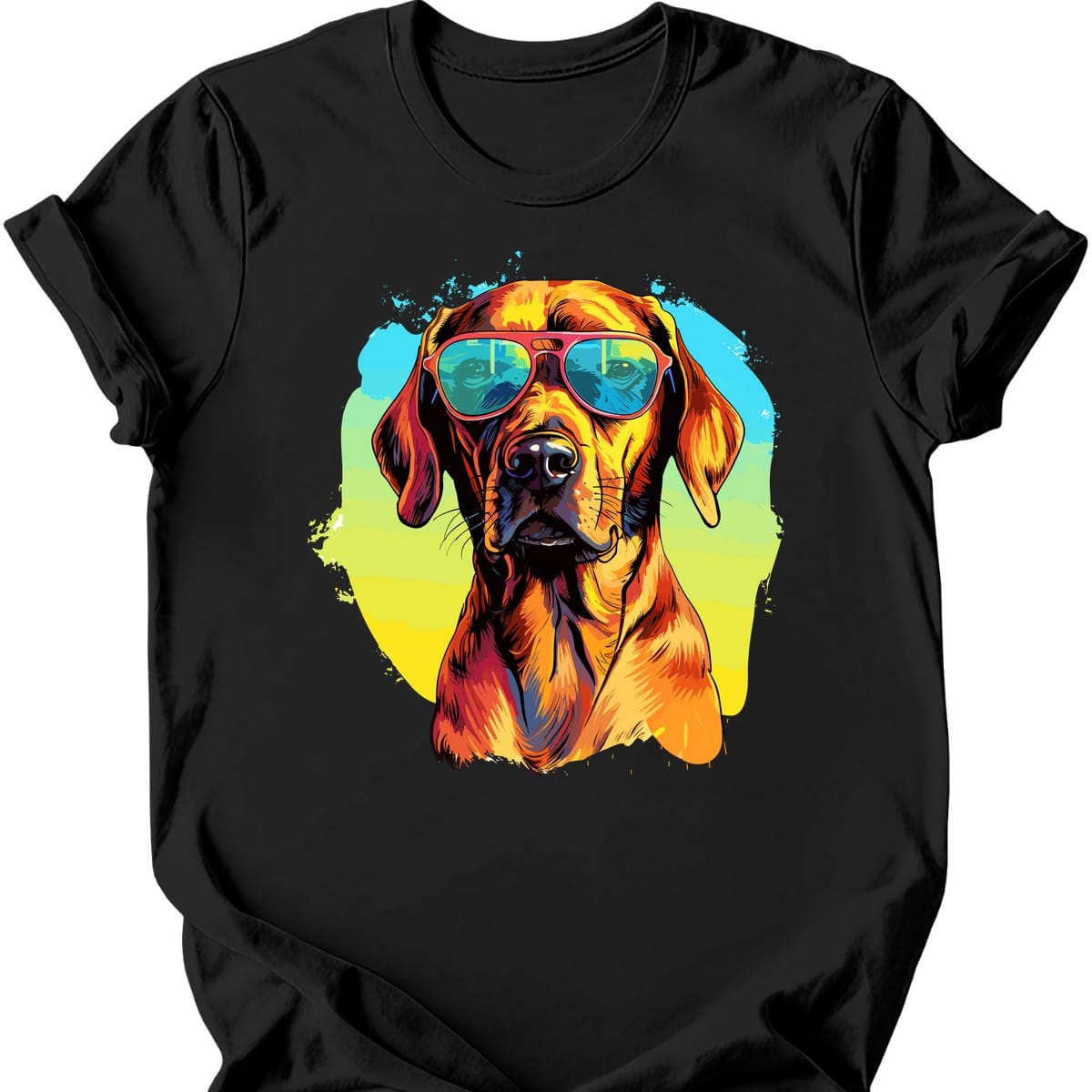 Rhodesian Ridgeback Top Dog T Shirt Gift For Dog Lover