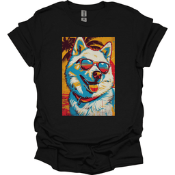 Samoyed Summer Dog T Shirt Gift For Dog Lover