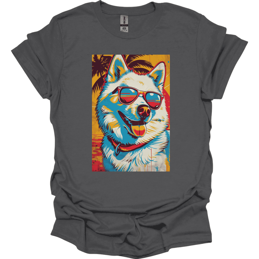 Samoyed Summer Dog T Shirt Gift For Dog Lover