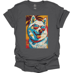 Samoyed Summer Dog T Shirt Gift For Dog Lover