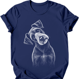 Pumi Tilted Dog T Shirt Gift For Dog Lover