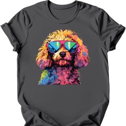 Poodle Top Dog T Shirt Gift For Dog Lover