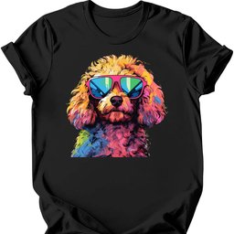 Poodle Top Dog T Shirt Gift For Dog Lover
