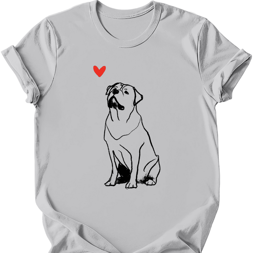 Rottweiler Sketch Dog T Shirt Gift For Dog Lover