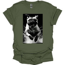 Pug Puddle Dog T Shirt Gift For Dog Lover