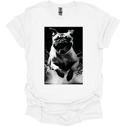 Pug Puddle Dog T Shirt Gift For Dog Lover