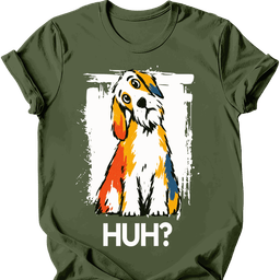 Sealyham Terrier Huh Dog T Shirt Gift For Dog Lover