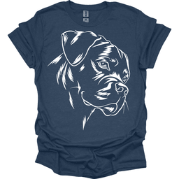 Rottweiler Line Art T Shirt Gift For Dog Lover