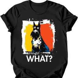 Scottish Terrier What Dog T Shirt Gift For Dog Lover