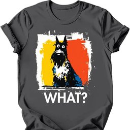 Scottish Terrier What Dog T Shirt Gift For Dog Lover