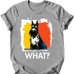 Scottish Terrier What Dog T Shirt Gift For Dog Lover