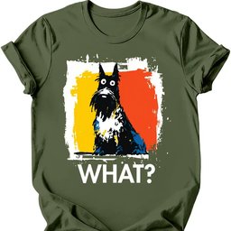 Scottish Terrier What Dog T Shirt Gift For Dog Lover