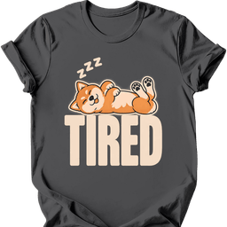 Shiba Inu Tired Dog T Shirt Gift For Dog Lover