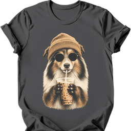 Shetland Sheepdog Hipster Dog T Shirt Gift For Dog Lover