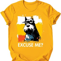 Scottish Terrier Excuse Me Dog T Shirt Gift For Dog Lover