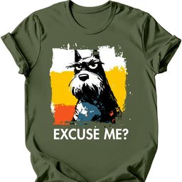 Scottish Terrier Excuse Me Dog T Shirt Gift For Dog Lover