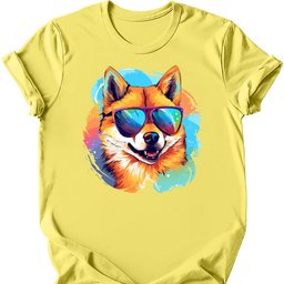 Shiba Inu Top Dog T Shirt Gift For Dog Lover