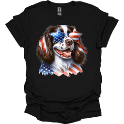 Springer Spaniel Patriot Series T Shirt Gift For Dog Lover