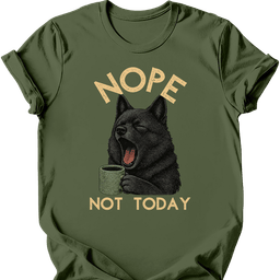 Schipperke Not Today T Shirt Gift For Dog Lover
