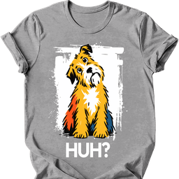 Soft Coated Wheaten Huh Dog T Shirt Gift For Dog Lover