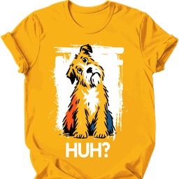 Soft Coated Wheaten Huh Dog T Shirt Gift For Dog Lover