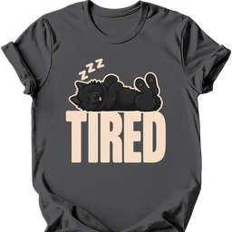 Schipperke Tired Dog T Shirt Gift For Dog Lover