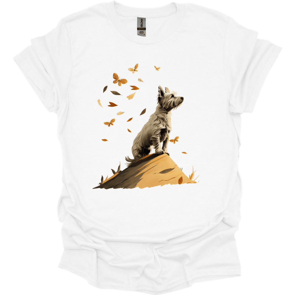 West Highland White Terrier Fall Dog T Shirt Gift For Dog Lover
