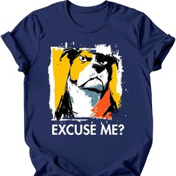 Staffordshire Bull Terrier Excuse Me Dog T Shirt Gift For Dog Lover