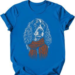 Sprocker Winter Dog T Shirt Gift For Dog Lover