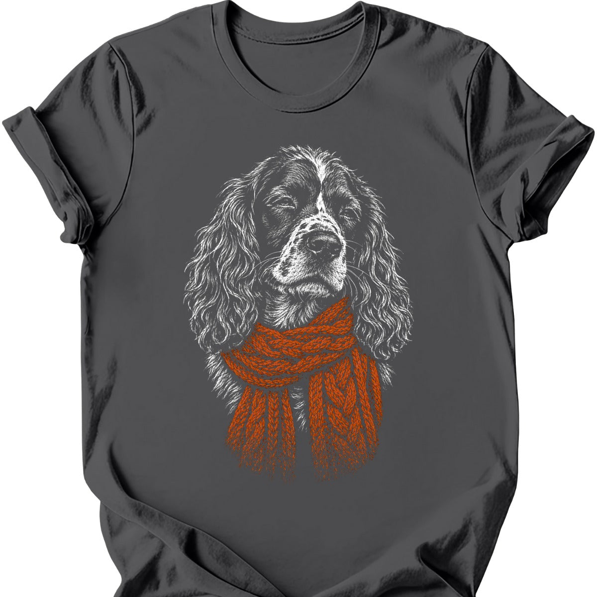 Sprocker Winter Dog T Shirt Gift For Dog Lover