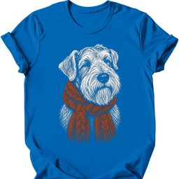 Sealyham Terrier Winter Dog T Shirt Gift For Dog Lover