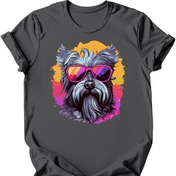 Skye Terrier Top Dog T Shirt Gift For Dog Lover